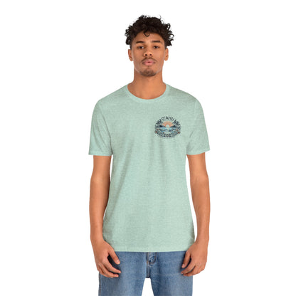 Honolulu Hawaii Coastal Island Sunny Day Tshirt - O'ahu Surf Company