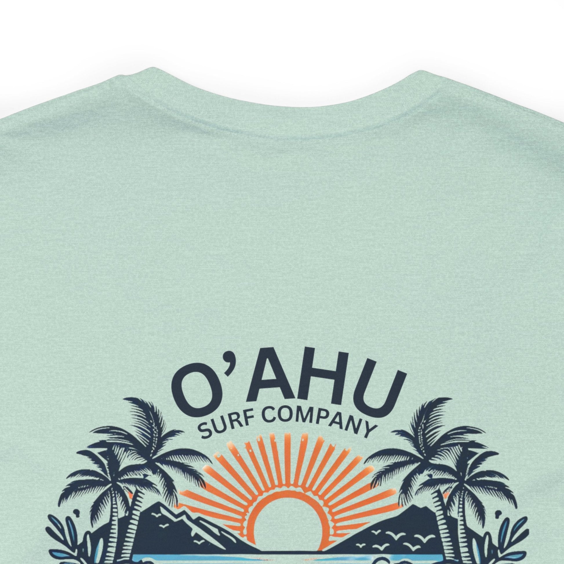 Honolulu Hawaii Coastal Island Sunny Day Tshirt - O'ahu Surf Company