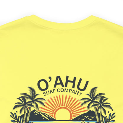 Honolulu Hawaii Coastal Island Sunny Day Tshirt - O'ahu Surf Company