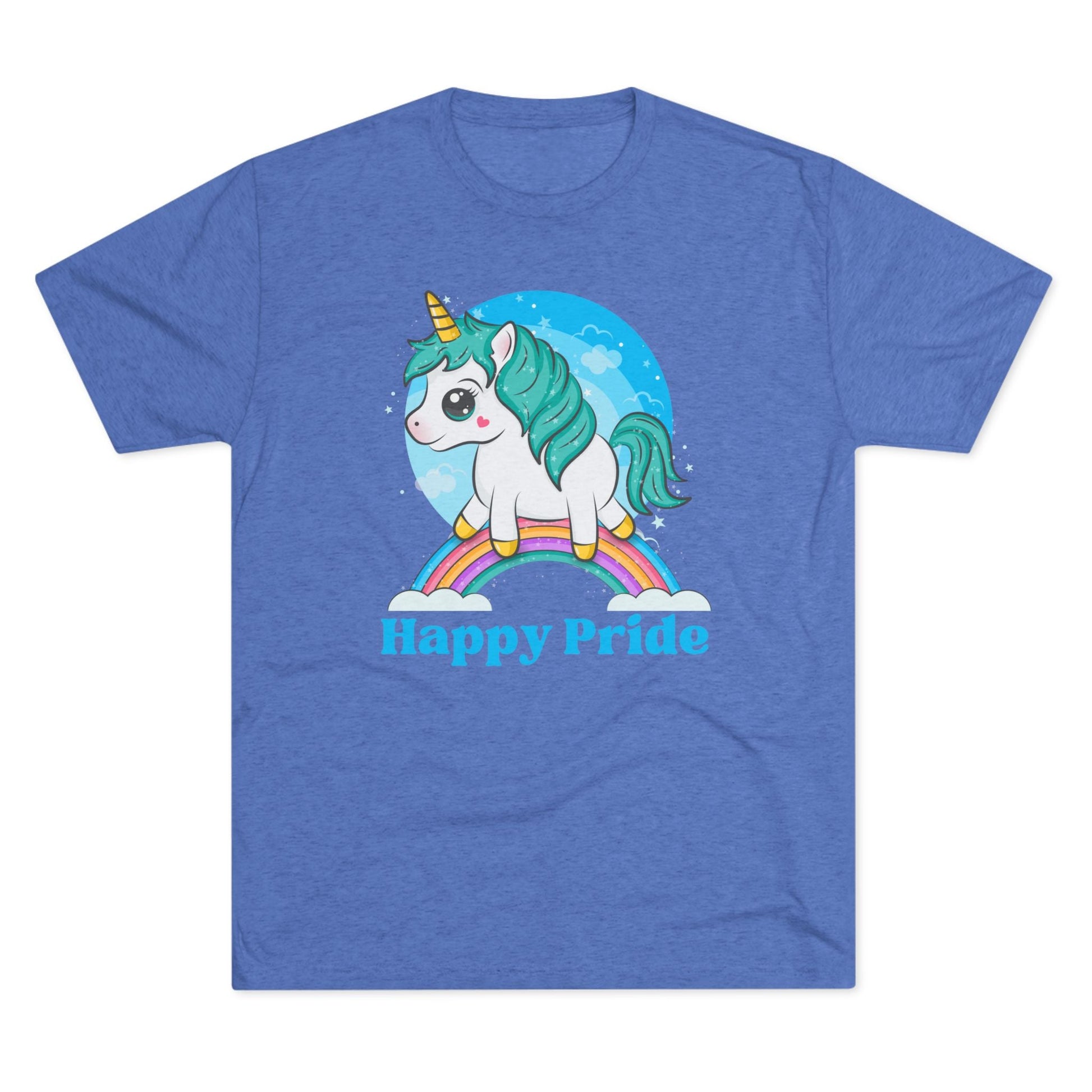 Honolulu Pride 2025 Rainbow Unicorn T-shirt - O'ahu Surf Company