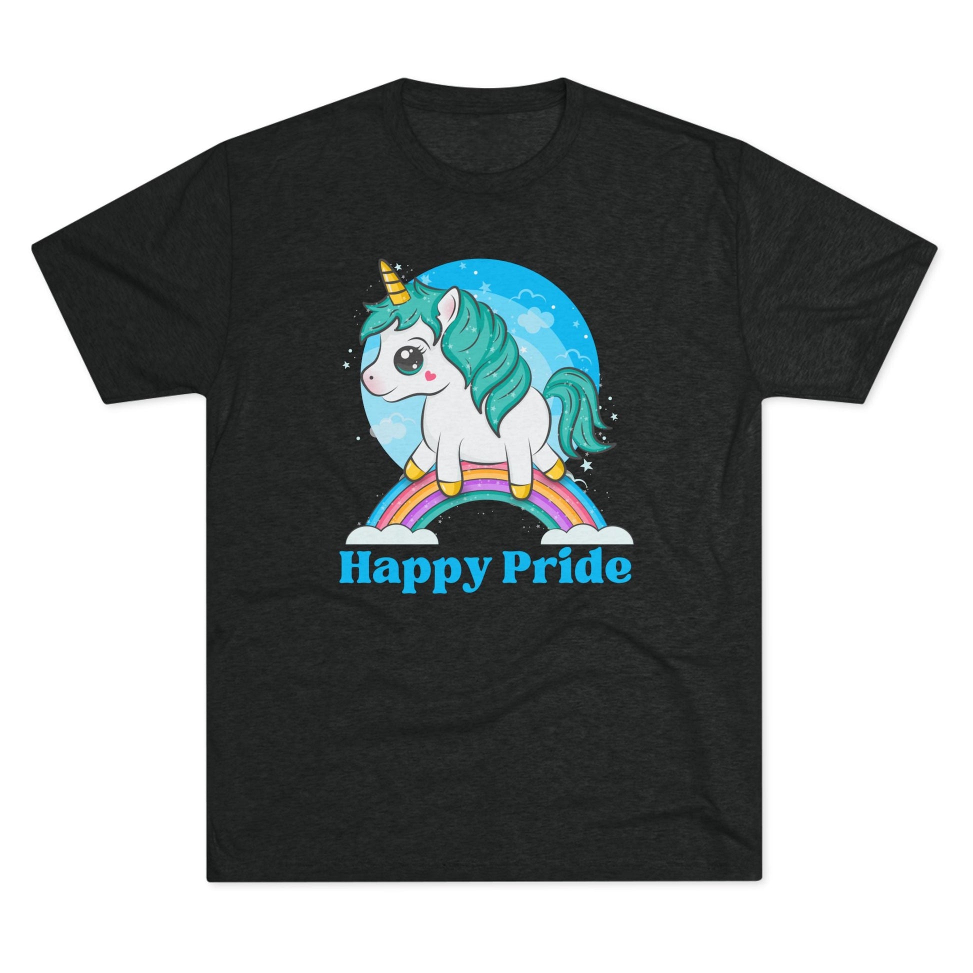 Honolulu Pride 2025 Rainbow Unicorn T-shirt - O'ahu Surf Company