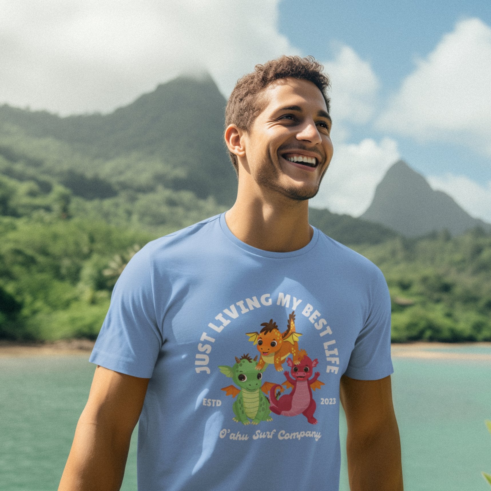 Living My Best Life Baby Dragons T-shirt - O'ahu Surf Company