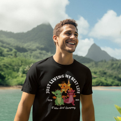 Living My Best Life Baby Dragons T-shirt - O'ahu Surf Company