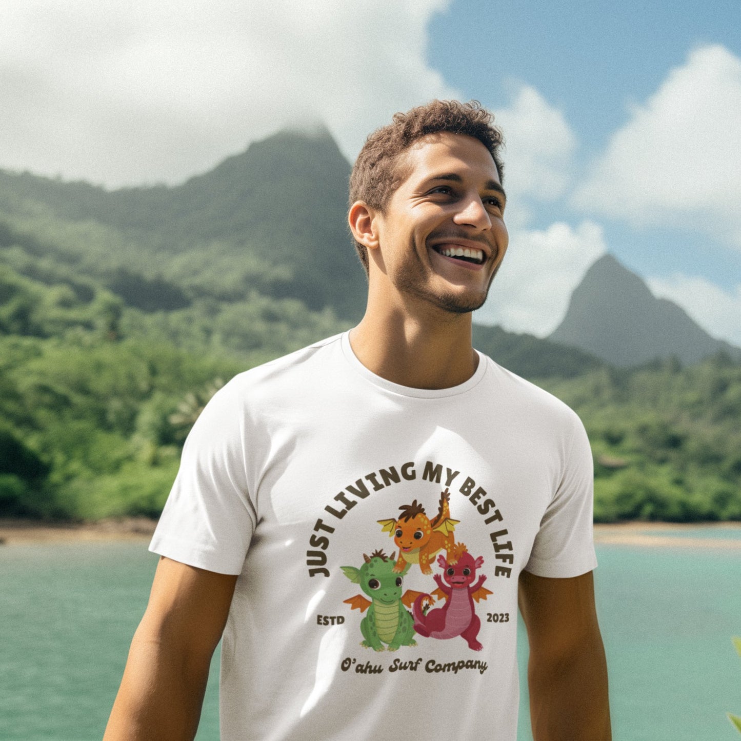 Living My Best Life Baby Dragons T-shirt - O'ahu Surf Company