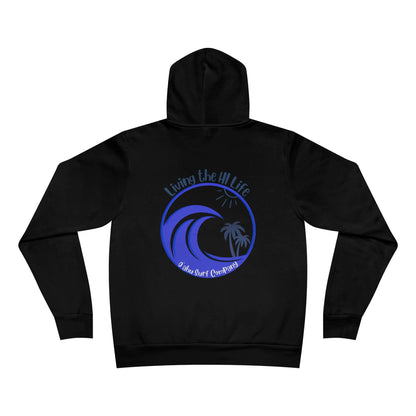 Living the HI Life Hawaii Beach Hoodie Sweatshirt - O'ahu Surf Company