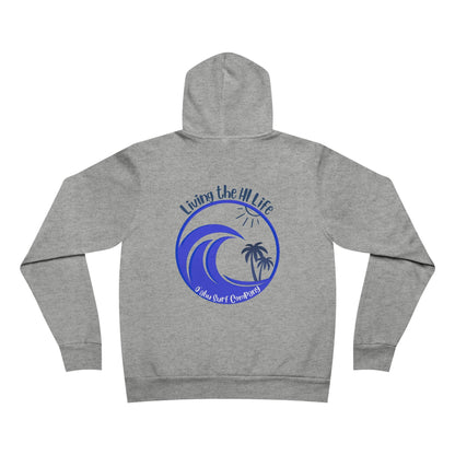 Living the HI Life Hawaii Beach Hoodie Sweatshirt - O'ahu Surf Company