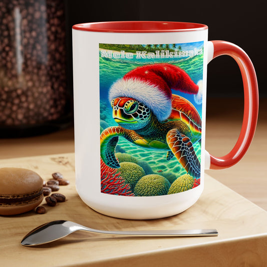 Mele Kalikimaka Hawaii Christmas Coffee Mug - O'ahu Surf Company