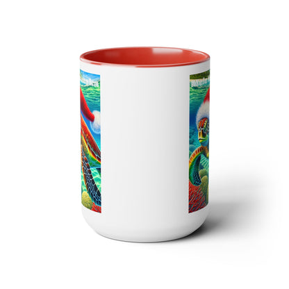 Mele Kalikimaka Hawaii Christmas Coffee Mug - O'ahu Surf Company