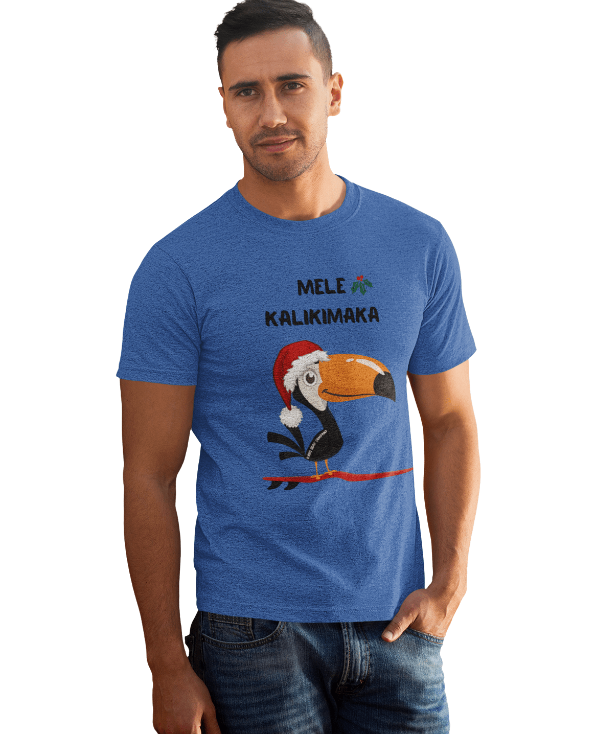 Mele Kalikimaka Toucan Surfing Holiday T-Shirt - O'ahu Surf Company