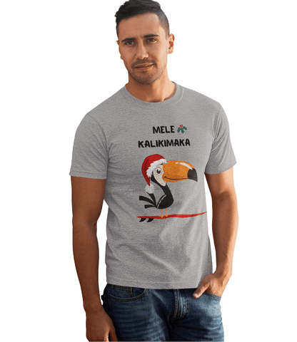 Mele Kalikimaka Toucan Surfing Holiday T-Shirt - O'ahu Surf Company