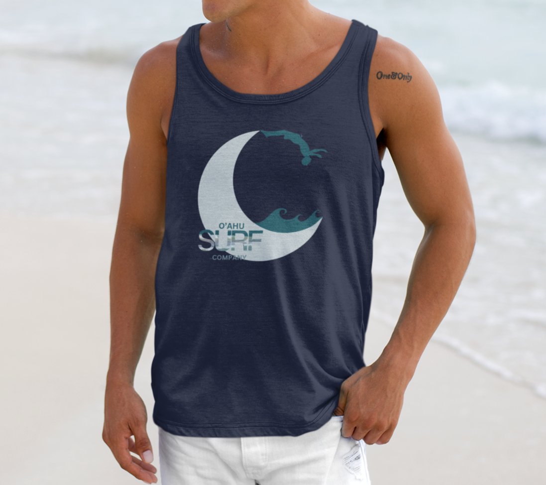 Men's Hawaii Backflip Cliff Dive Tank Top - O'ahu Surf Company