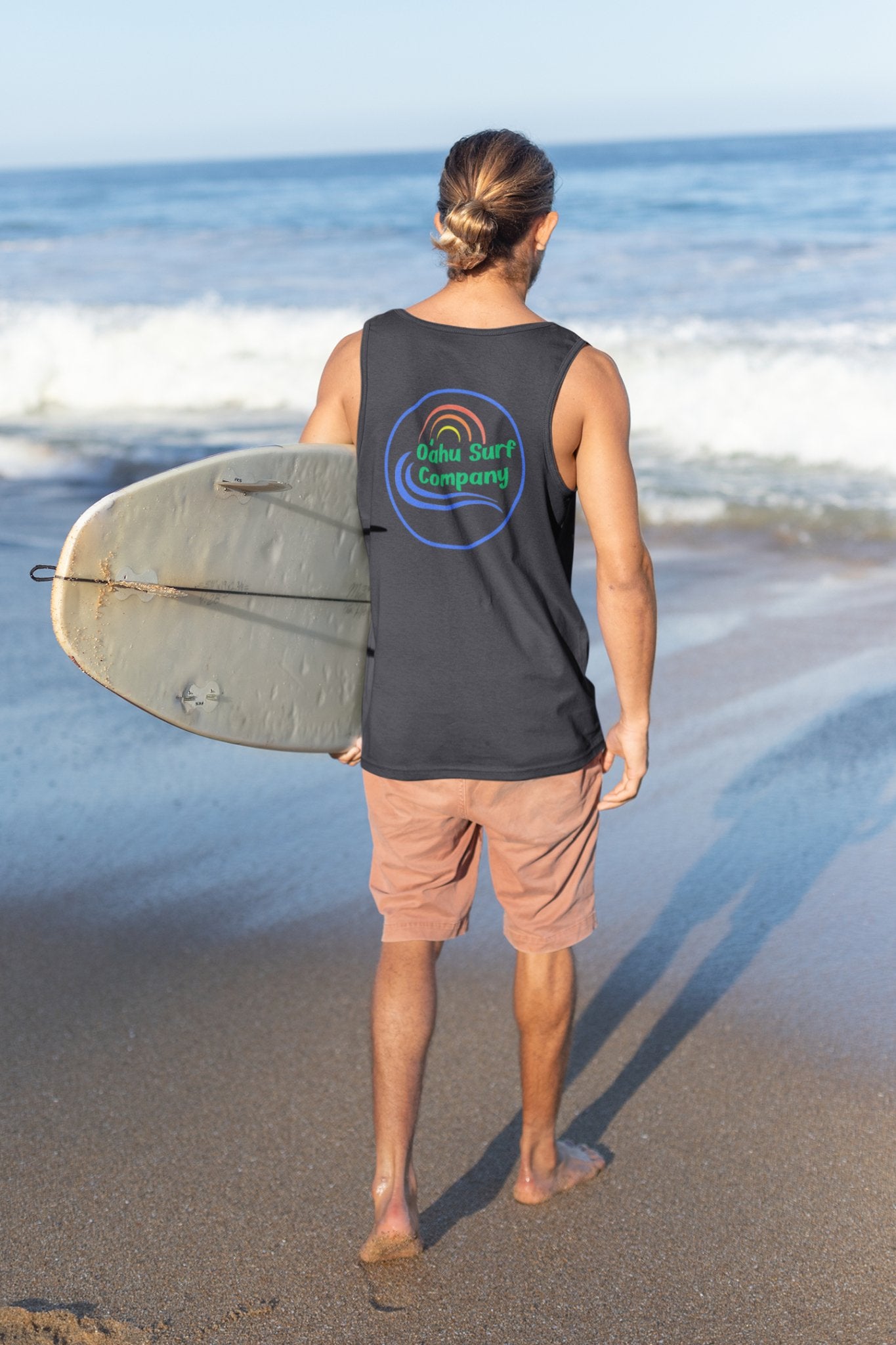 Men's O'ahu Surf Company Logo Tank Top - O'ahu Surf Company