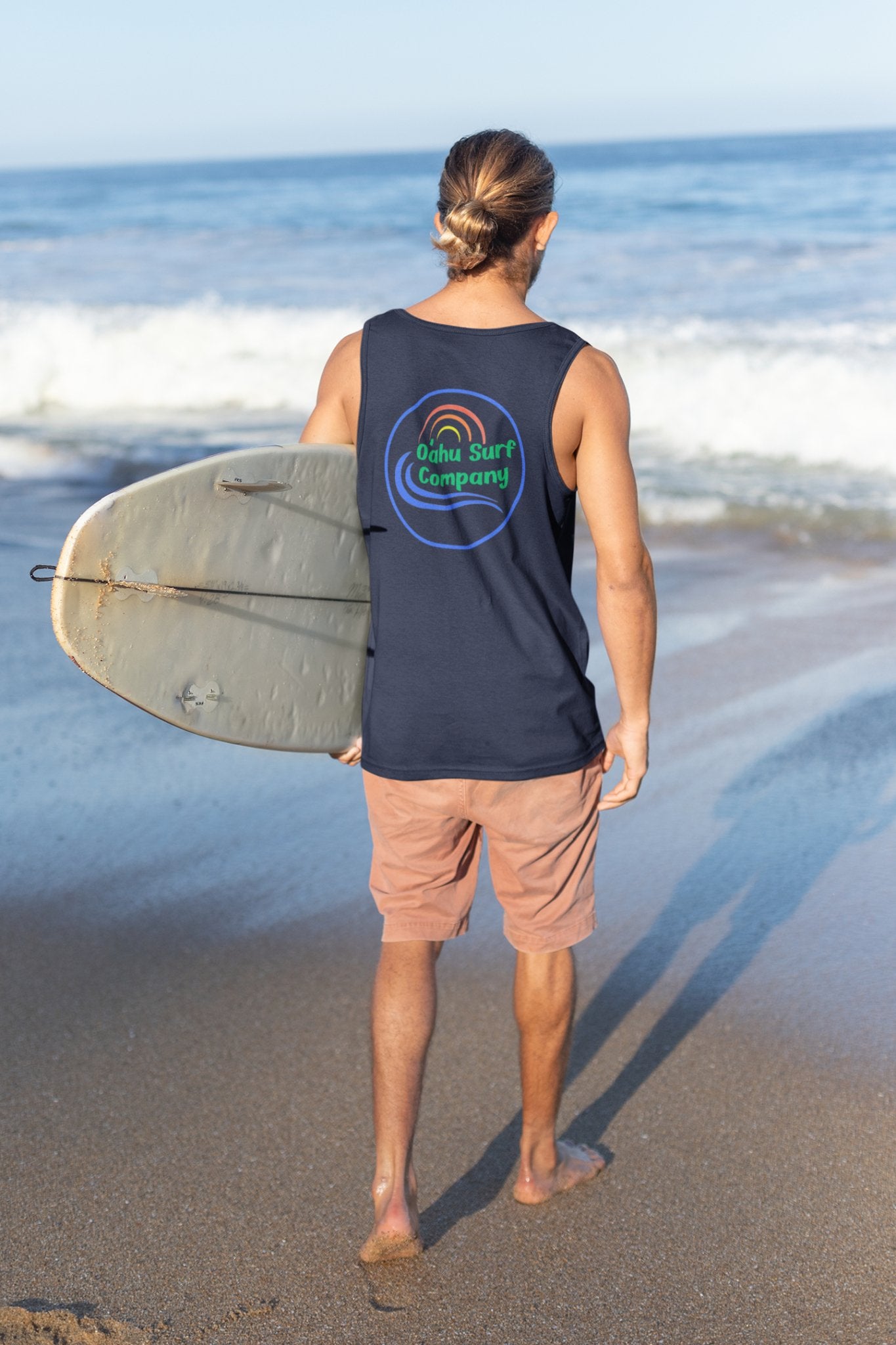 Men's O'ahu Surf Company Logo Tank Top - O'ahu Surf Company