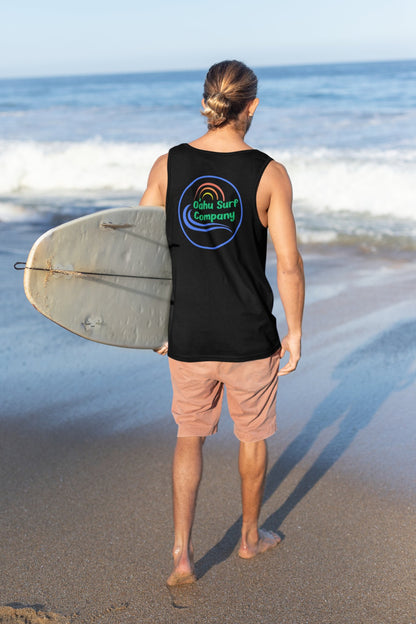 Men's O'ahu Surf Company Logo Tank Top - O'ahu Surf Company