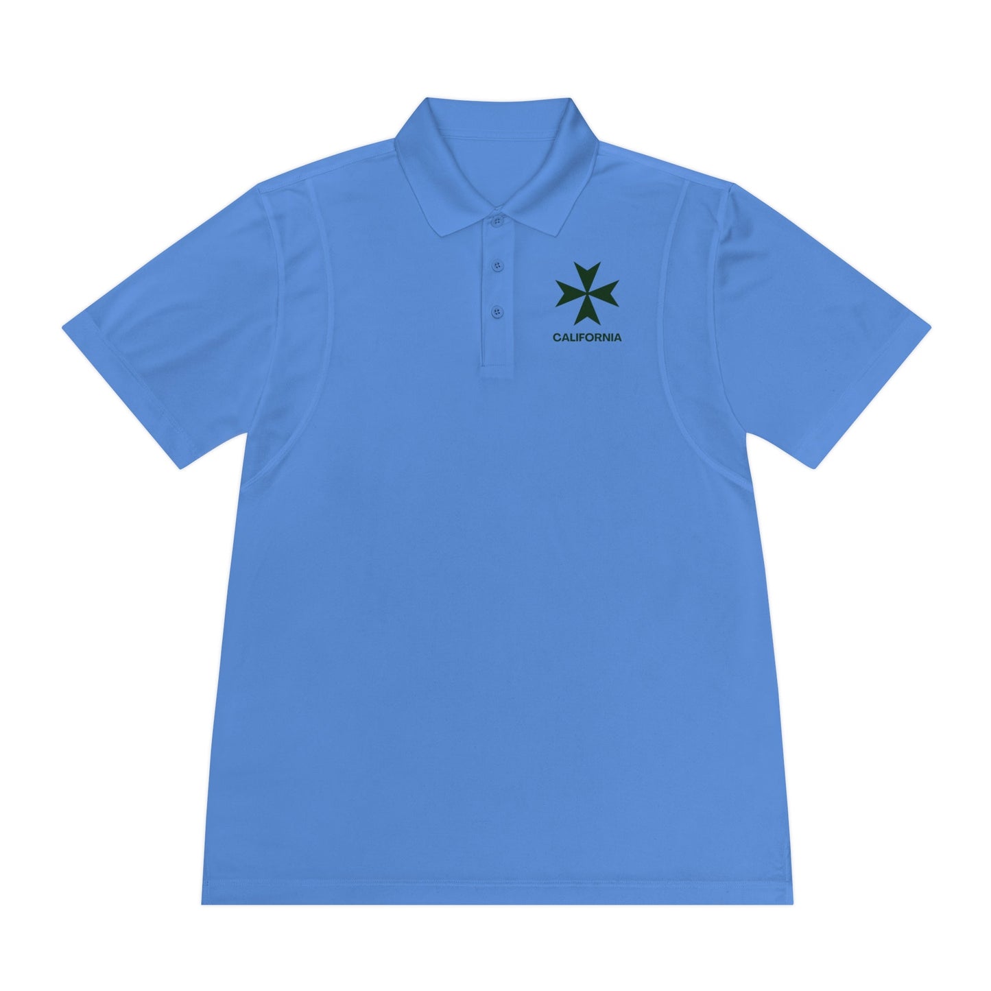 MHOSLJ California Men's Sport Polo Shirt - O'ahu Surf Company