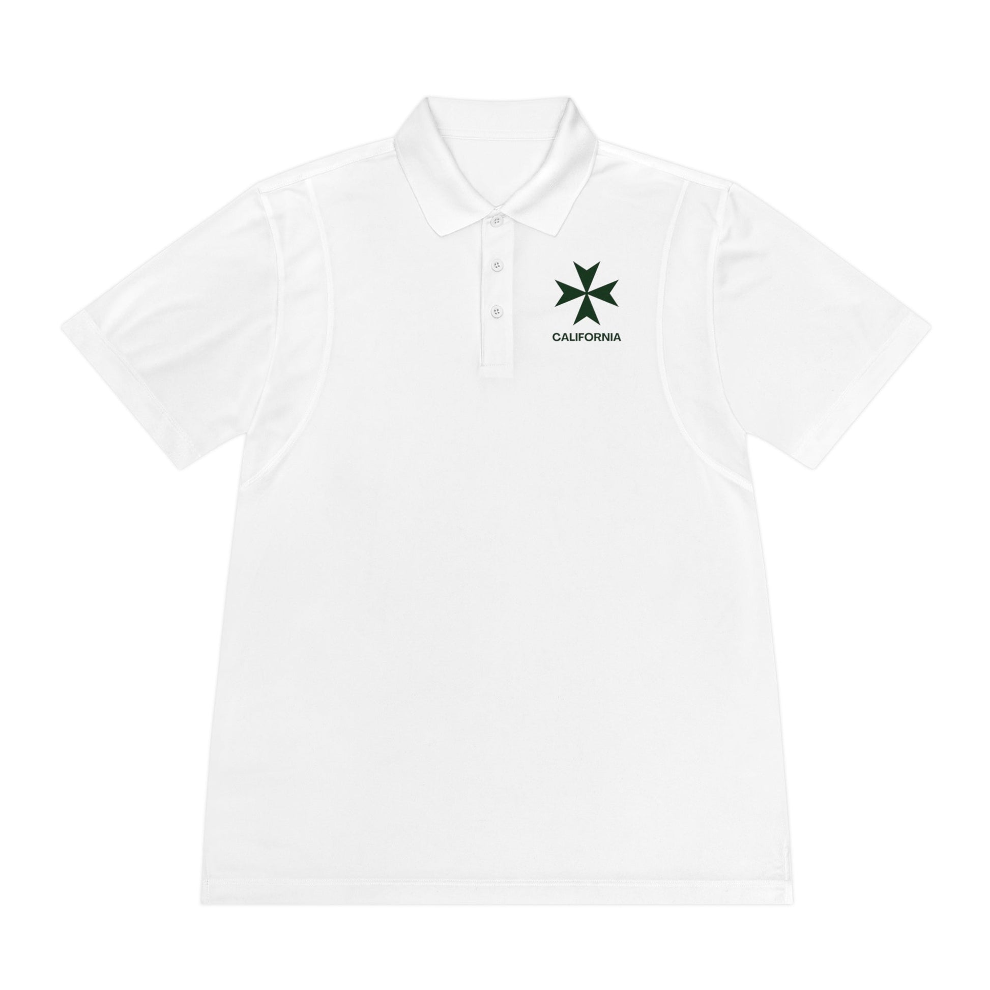 MHOSLJ California Men's Sport Polo Shirt - O'ahu Surf Company