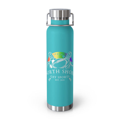 North Shore Gay Sports Copper Vacuum Insulated Bottle, 22oz - O'ahu Surf Company