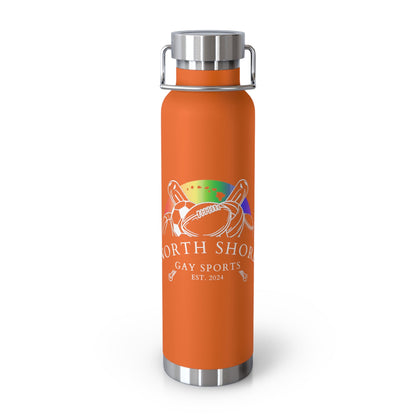 North Shore Gay Sports Copper Vacuum Insulated Bottle, 22oz - O'ahu Surf Company