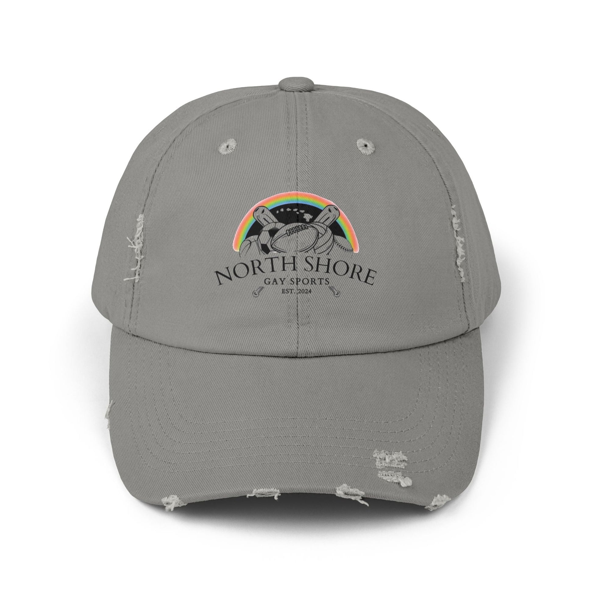 North Shore Gay Sports Distressed Cap - O'ahu Surf Company