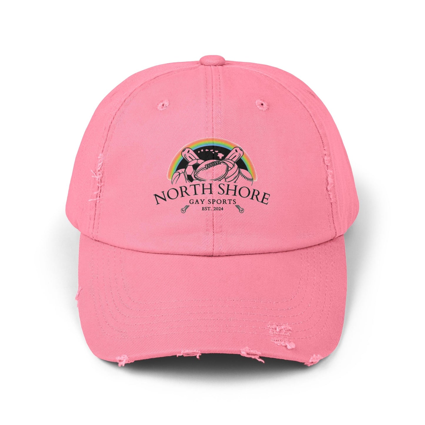 North Shore Gay Sports Distressed Cap - O'ahu Surf Company