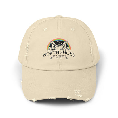 North Shore Gay Sports Distressed Cap - O'ahu Surf Company