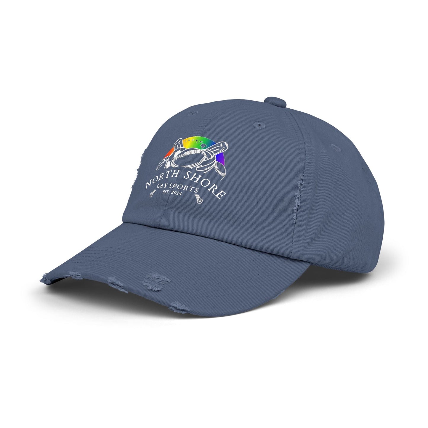 North Shore Gay Sports Distressed Cap - O'ahu Surf Company