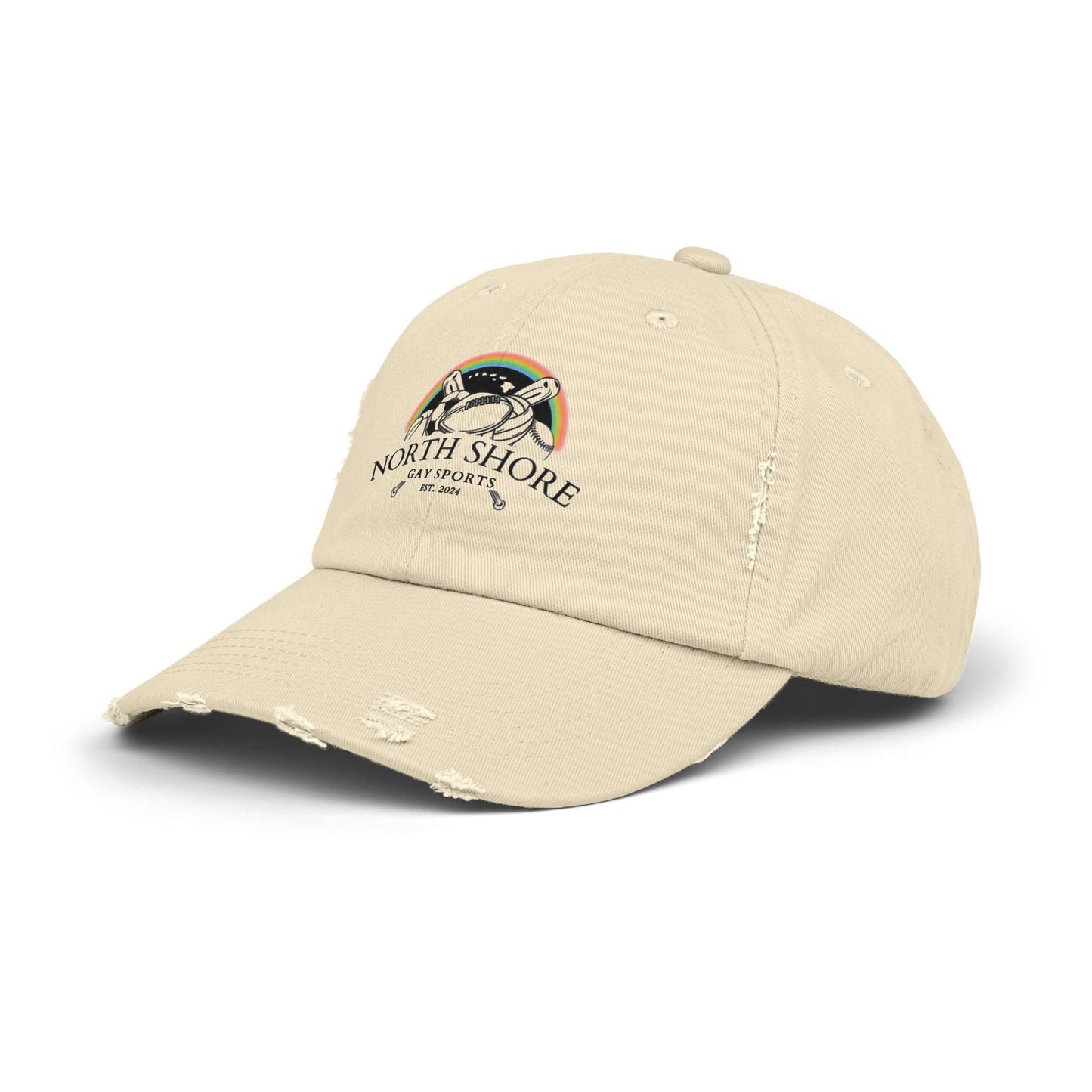 North Shore Gay Sports Distressed Cap - O'ahu Surf Company