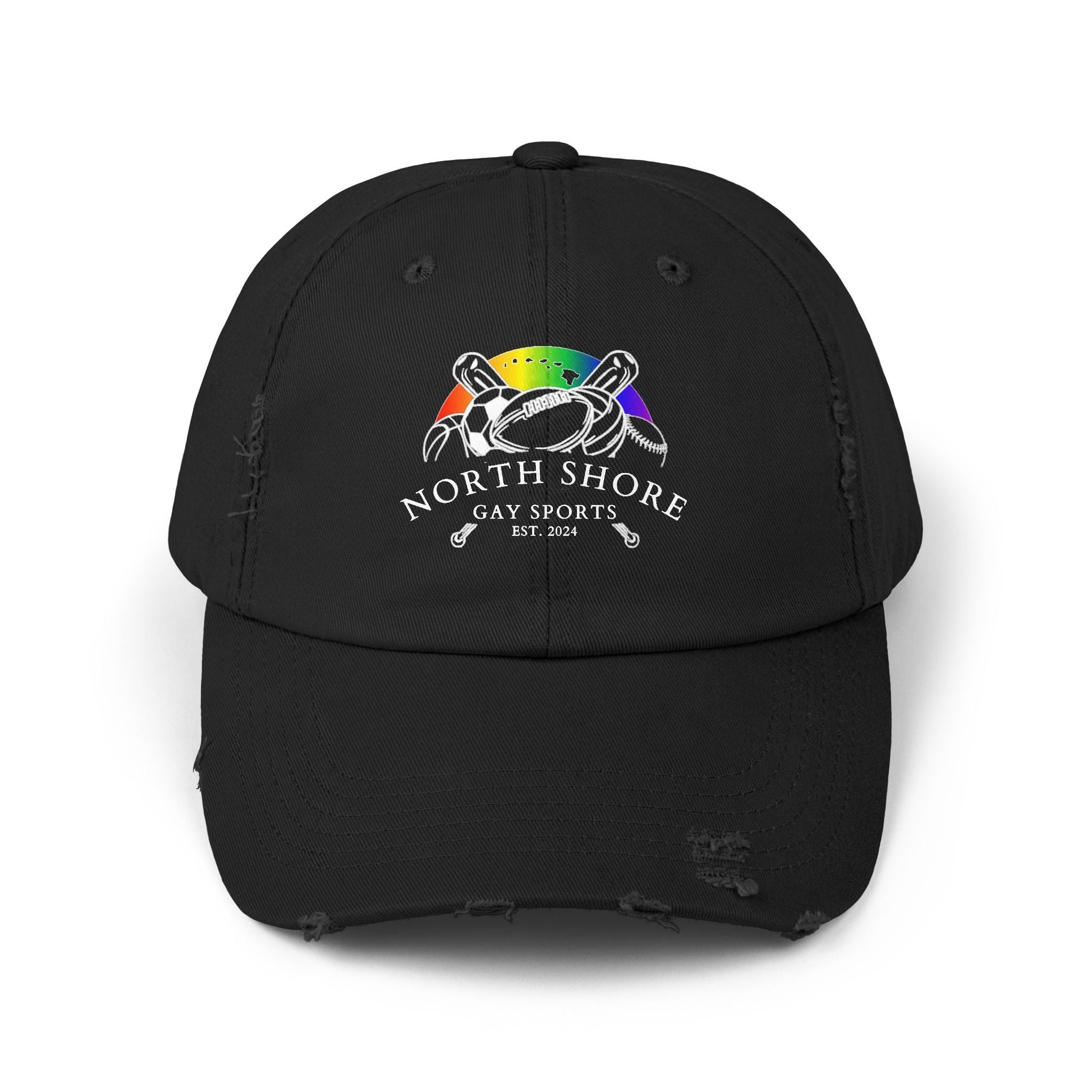 North Shore Gay Sports Distressed Cap - O'ahu Surf Company