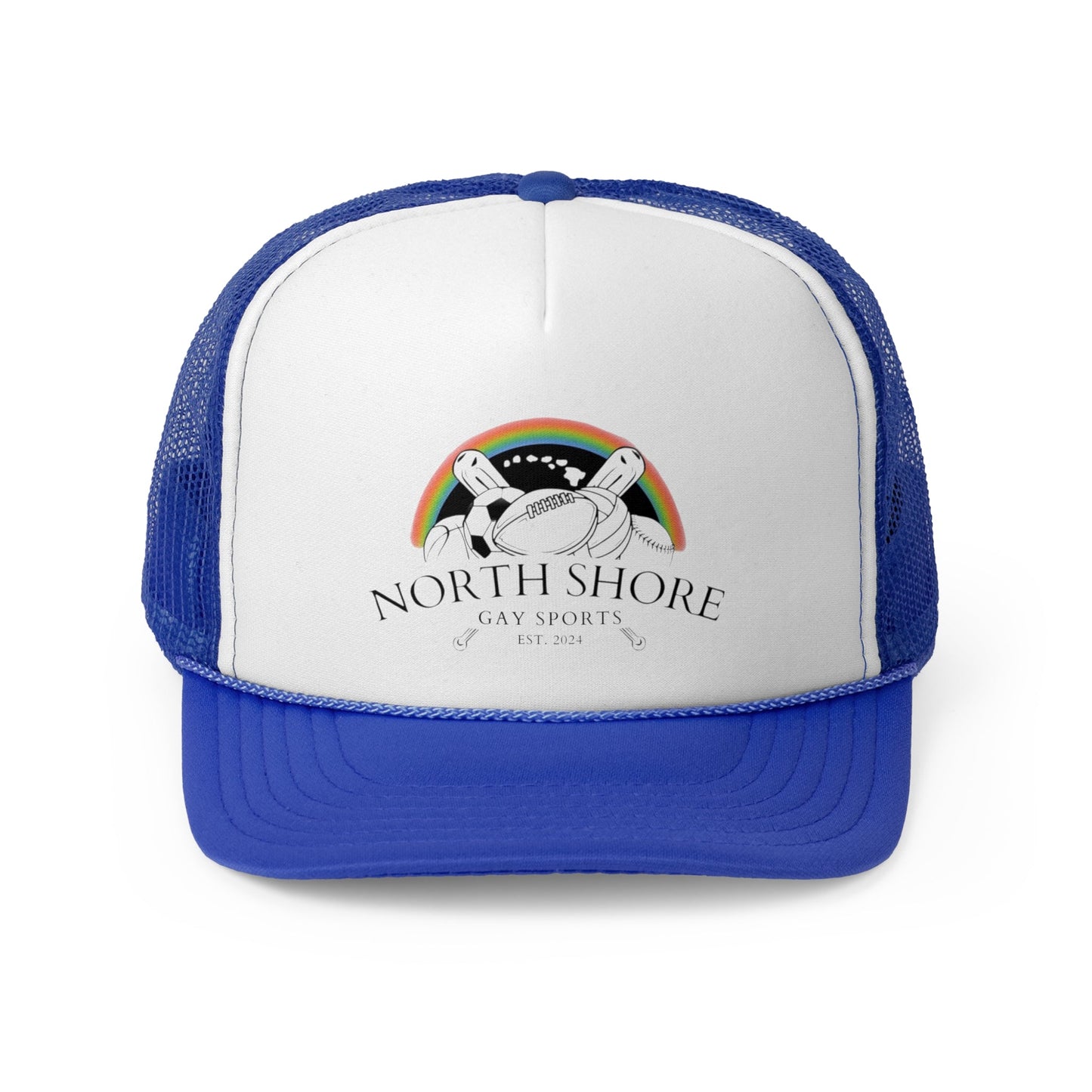 North Shore Gay Sports Trucker Hat - O'ahu Surf Company