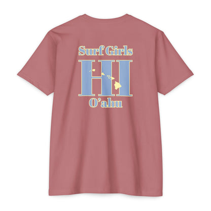 Oahu Hawaii Surf Girls Hawaiian Islands T-shirt - O'ahu Surf Company