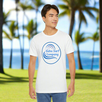 O'ahu Surf Company Blue Logo T - shirt - O'ahu Surf Company