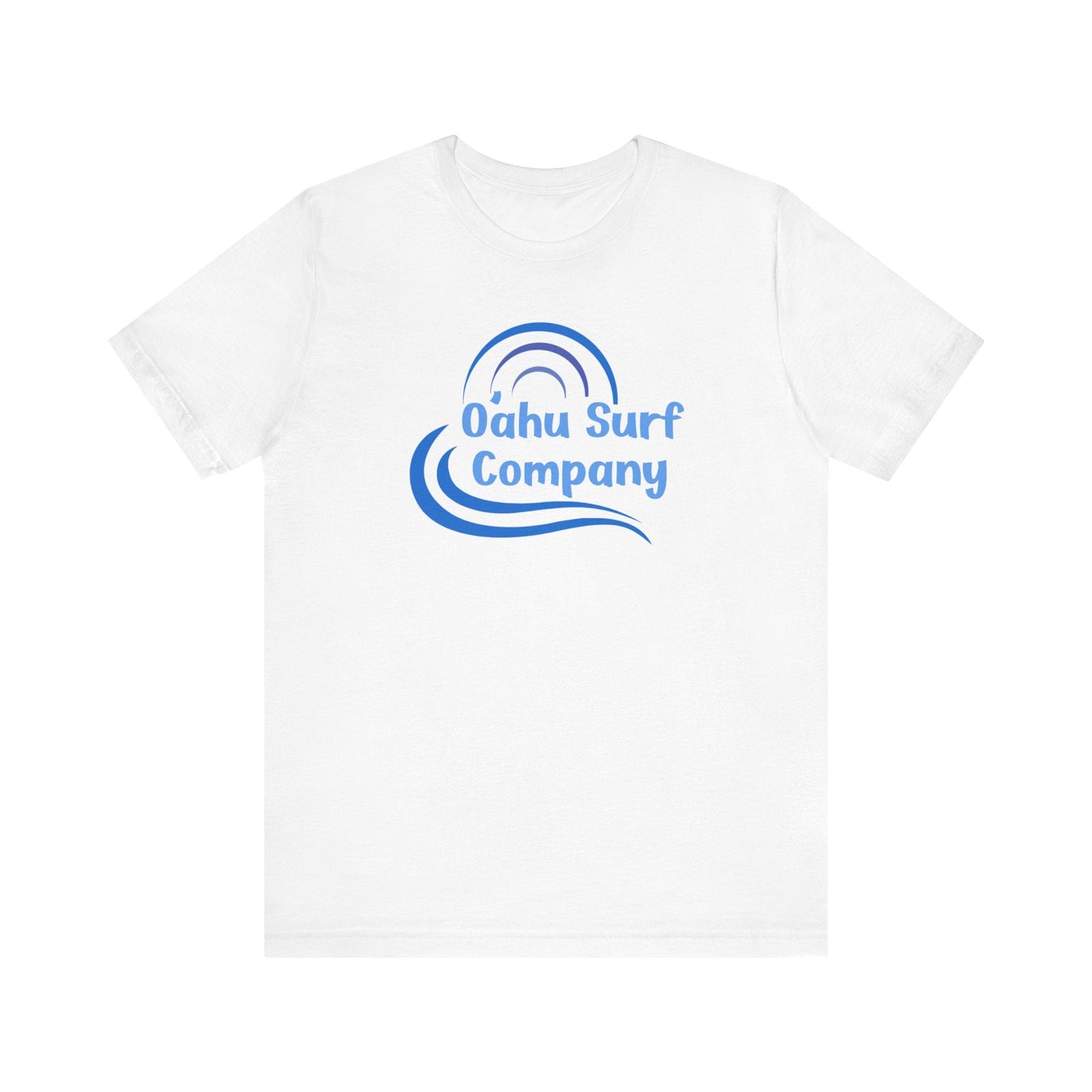 O'ahu Surf Company Blue Logo Unisex T-shirt - O'ahu Surf Company