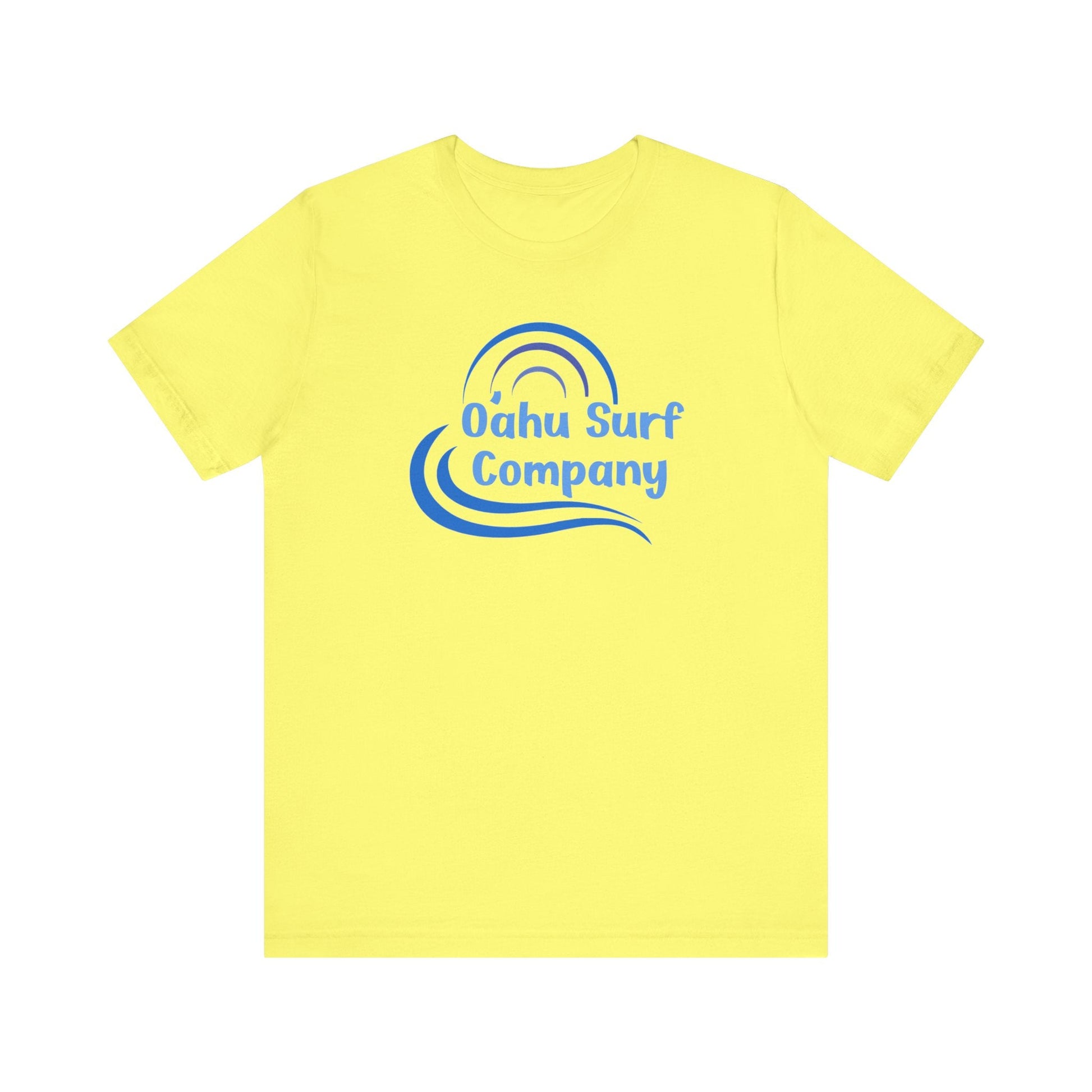 O'ahu Surf Company Blue Logo Unisex T-shirt - O'ahu Surf Company