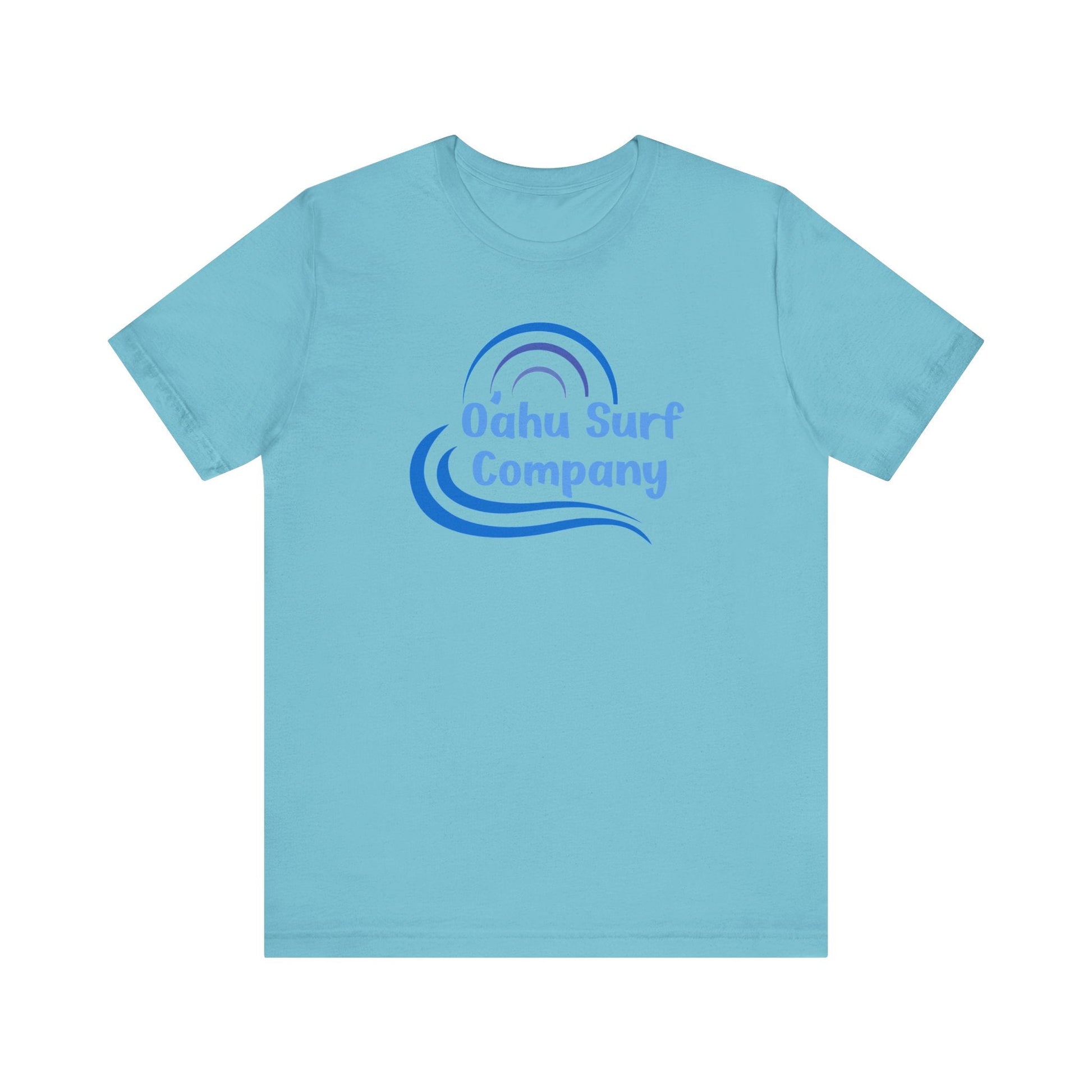 O'ahu Surf Company Blue Logo Unisex T-shirt - O'ahu Surf Company