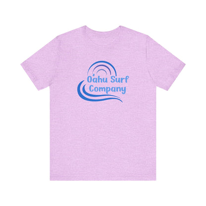 O'ahu Surf Company Blue Logo Unisex T-shirt - O'ahu Surf Company