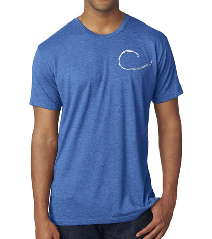 Oahu Surf Company Brand Logo Hawaii Ocean Wave Surf T-shirt - O'ahu Surf Company