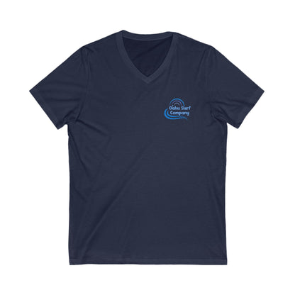 O'ahu Surf Company Hawaii Blue Logo V - Neck T-Shirt - O'ahu Surf Company