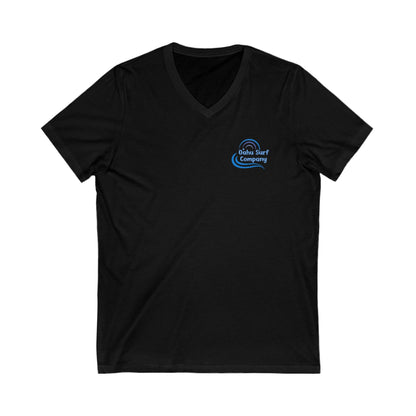 O'ahu Surf Company Hawaii Blue Logo V - Neck T-Shirt - O'ahu Surf Company