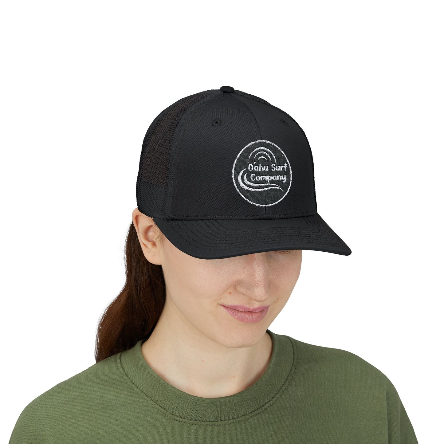 O'ahu Surf Company Hawaii Embroidered Logo Hat - O'ahu Surf Company