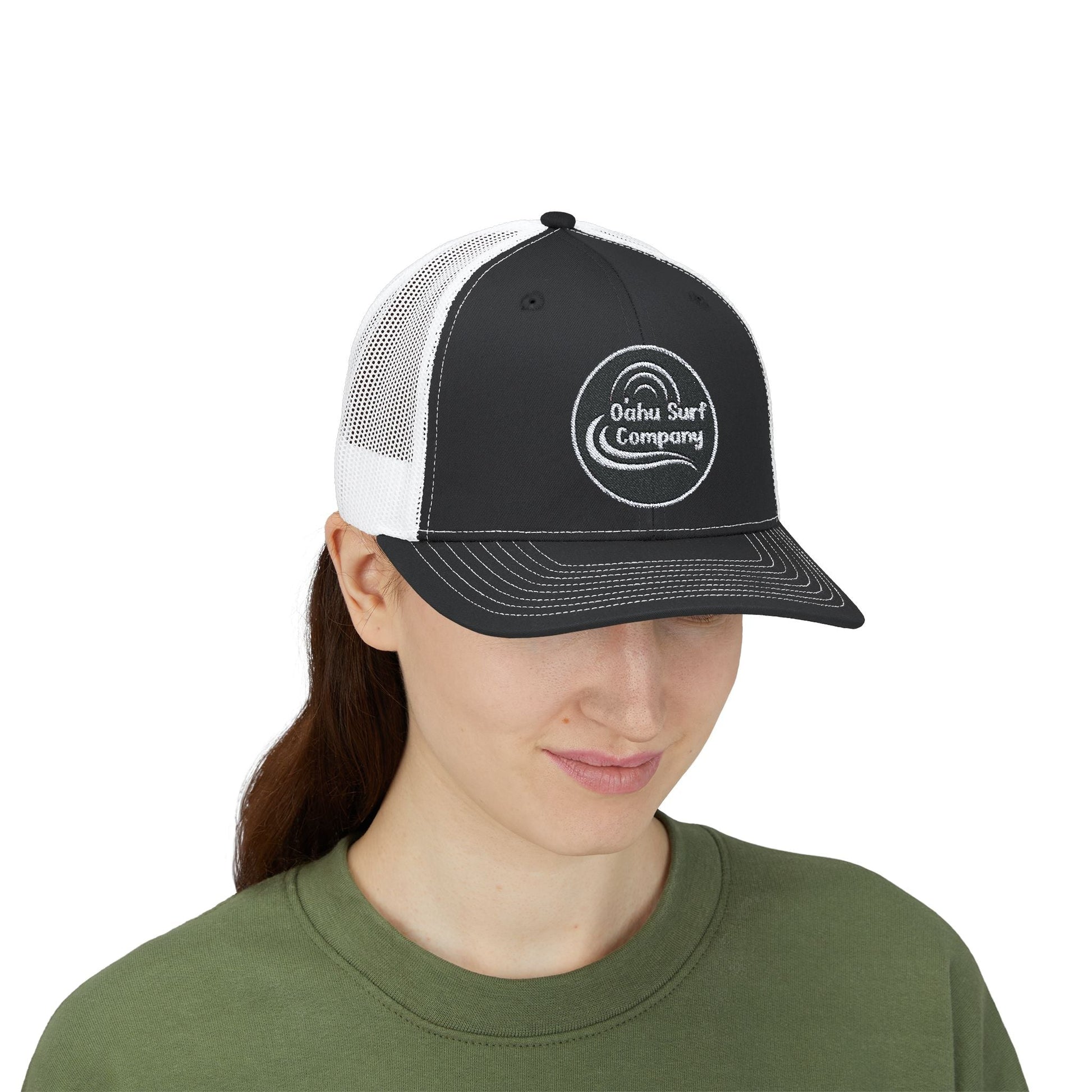 O'ahu Surf Company Hawaii Embroidered Logo Hat - O'ahu Surf Company