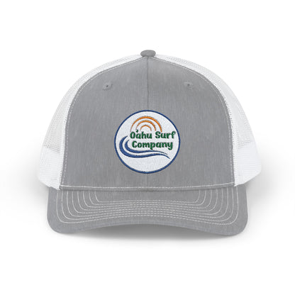 O'ahu Surf Company Hawaii Embroidered Rainbow Logo Hat - O'ahu Surf Company