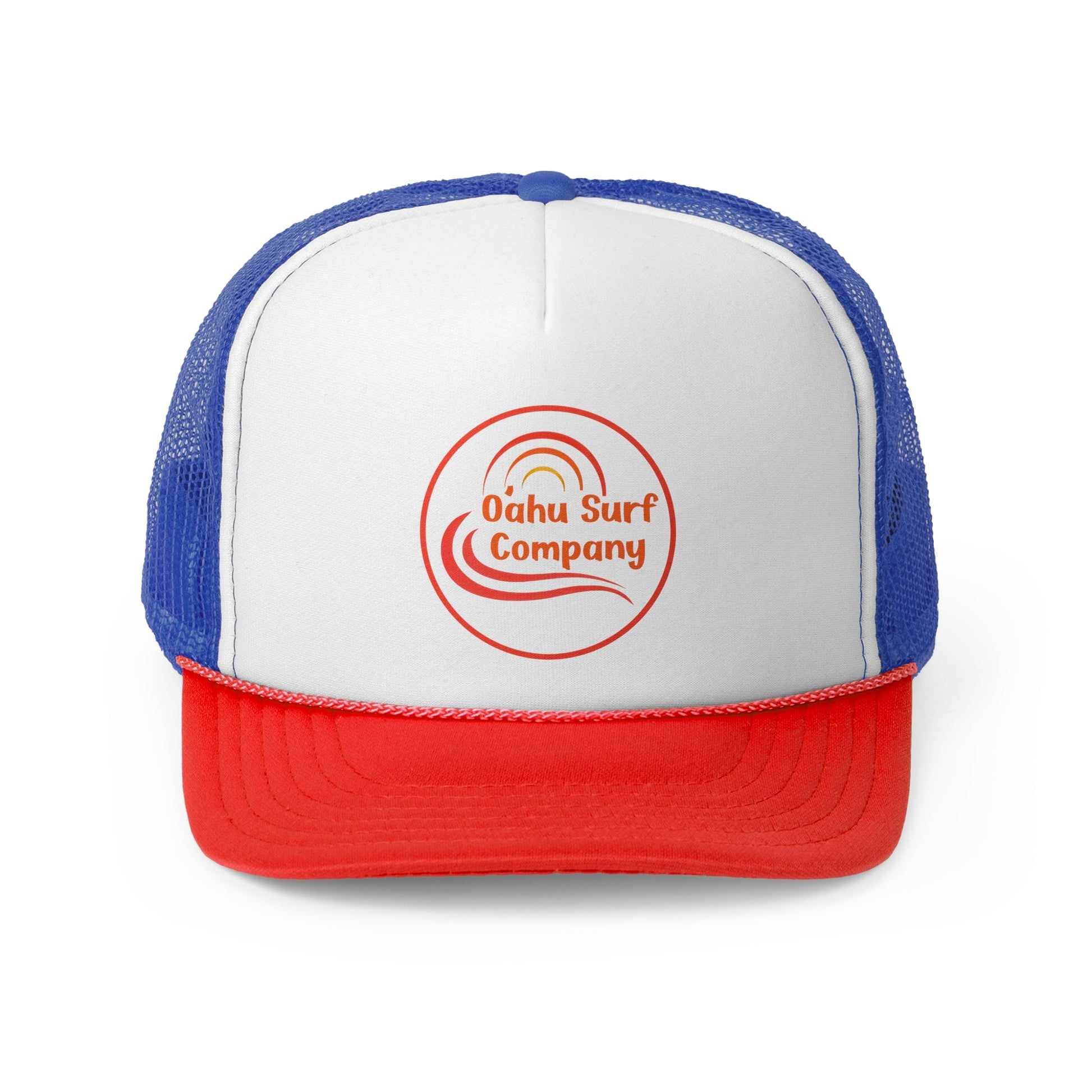 O'ahu Surf Company Hawaii Logo Trucker Hat - O'ahu Surf Company