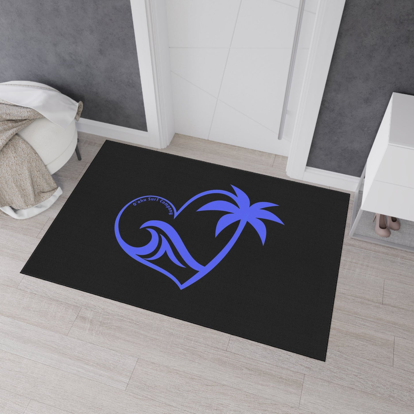 O'ahu Surf Company Heavy Duty Floor Mat in Black - O'ahu Surf Company