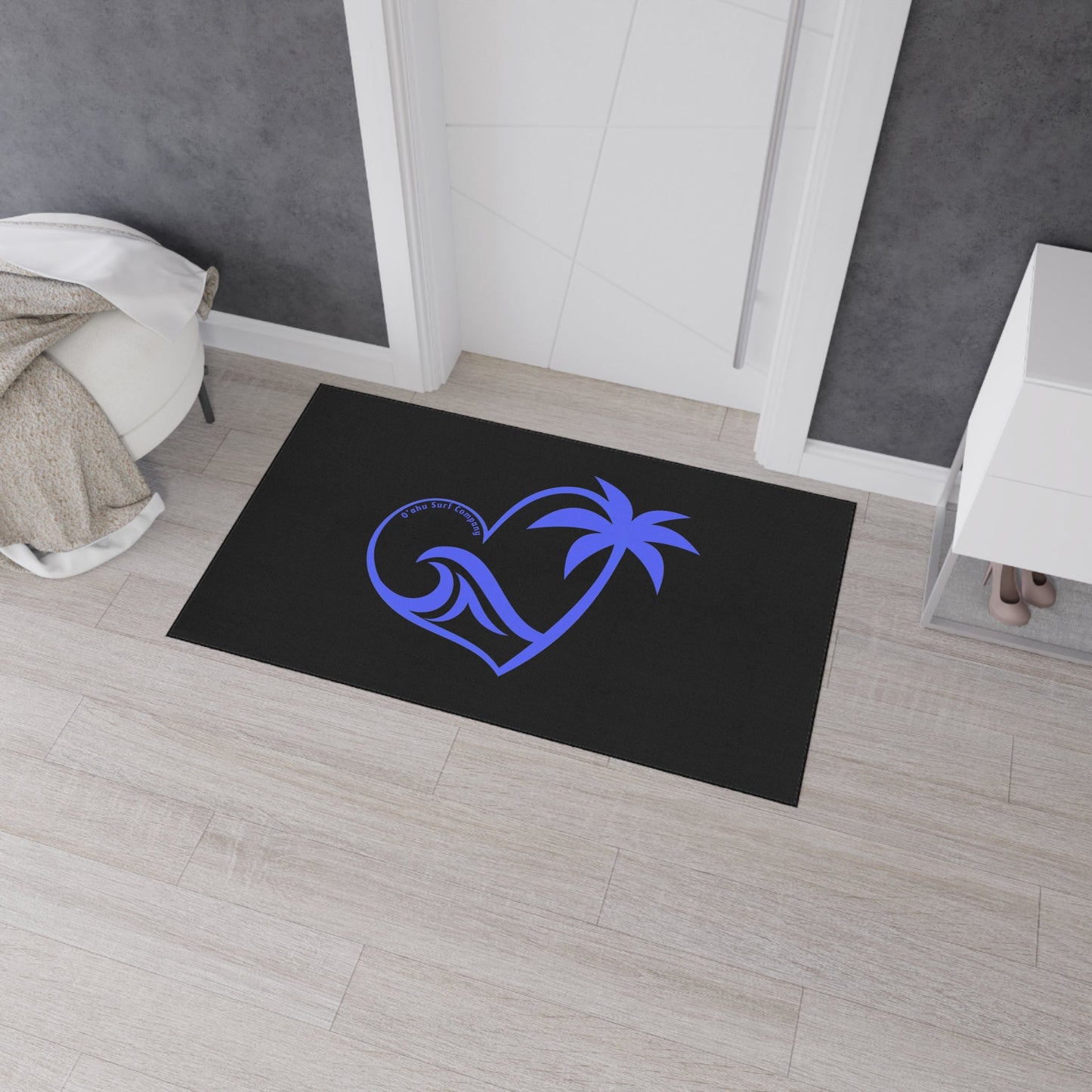 O'ahu Surf Company Heavy Duty Floor Mat in Black - O'ahu Surf Company