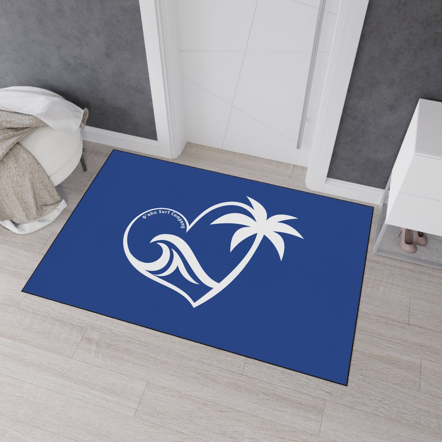 O'ahu Surf Company Heavy Duty Floor Mat in Blue - O'ahu Surf Company