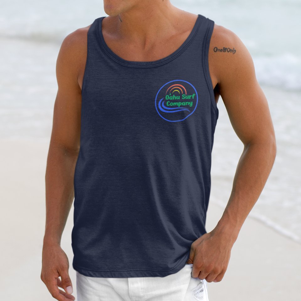 O'ahu Surf Company Logo Turtle Tank Top - O'ahu Surf Company