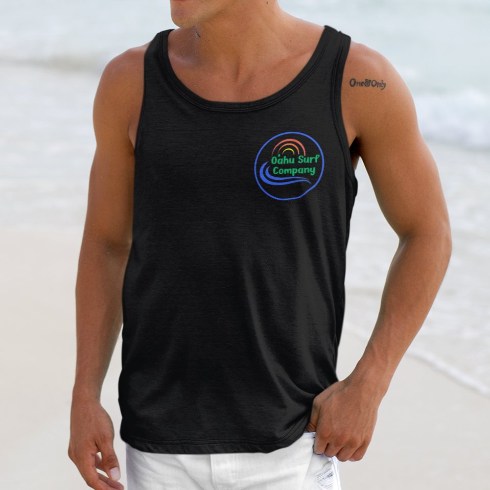 O'ahu Surf Company Logo Turtle Tank Top - O'ahu Surf Company