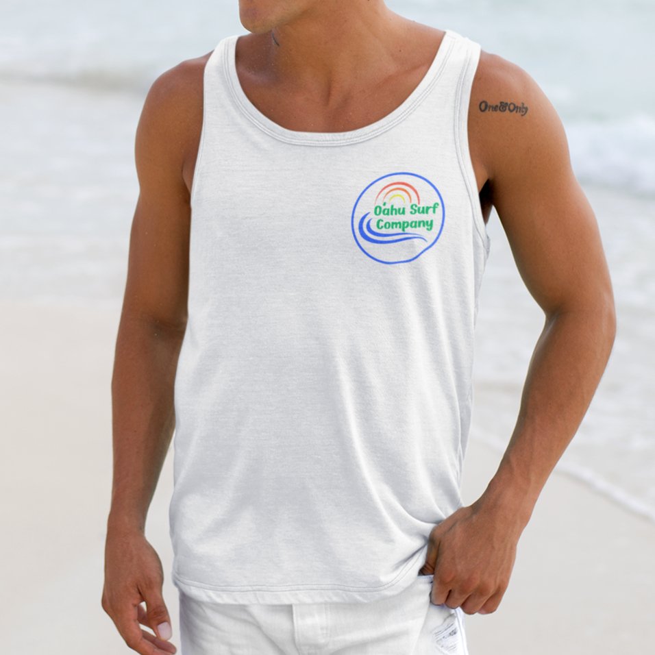 O'ahu Surf Company Logo Turtle Tank Top - O'ahu Surf Company