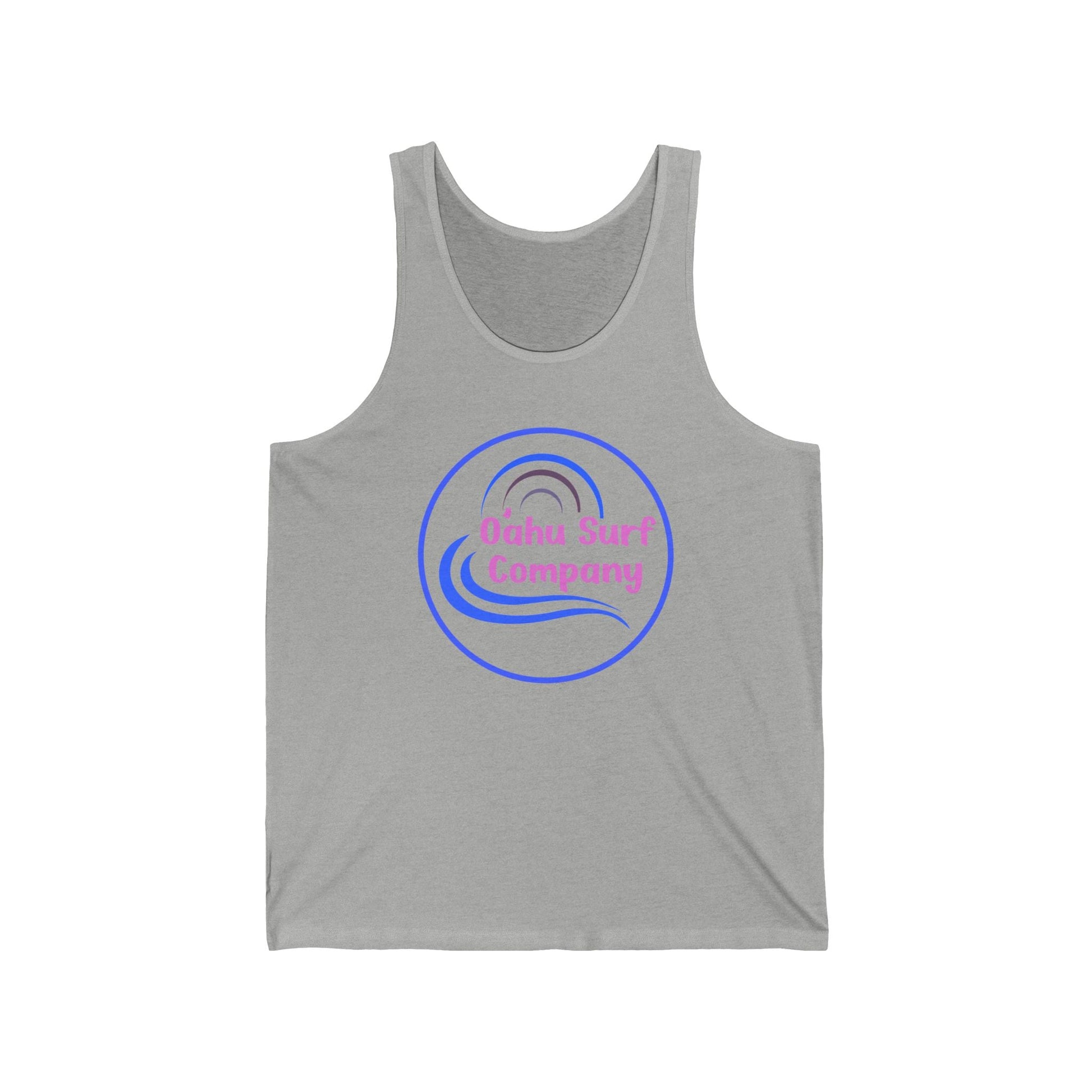 Oahu Surf Company Logo Unisex Jersey Tank Top - O'ahu Surf Company