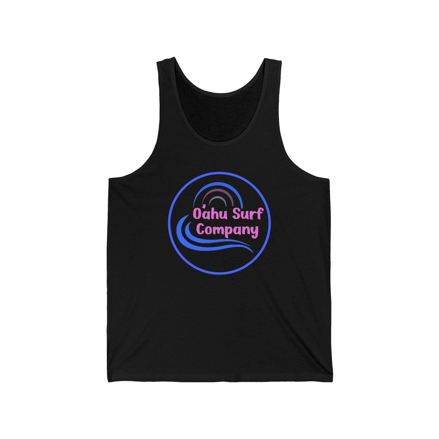 Oahu Surf Company Logo Unisex Jersey Tank Top - O'ahu Surf Company